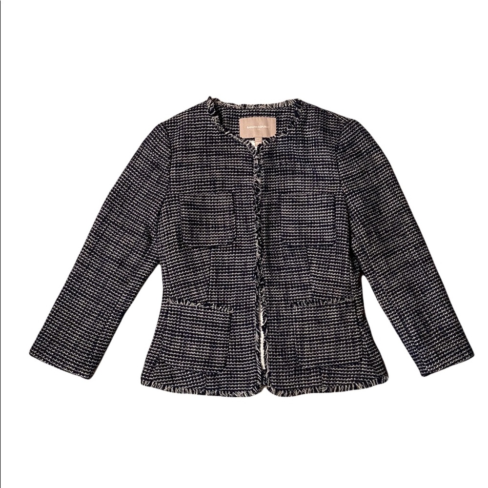 Banana Republic tweed jacket